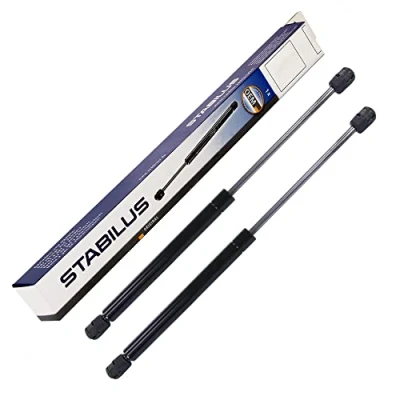 Abbildung von 2x Original STABILUS Gasfeder Heckklappe Dämpfer Gasdämpfer Gasdruckdämpfer Heckklappendämpfer Kofferraum LIFT O MAT L=403,5 MM 390 N