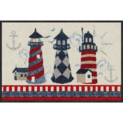 Abbildung von Salonloewe Faro Fußmatte waschbar 050 x 075 cm Fußabtreter, Schmutzfangmatte