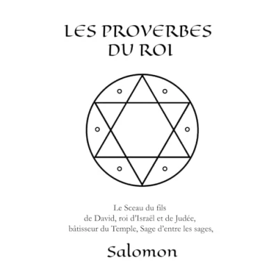 Abbildung von Les Proverbes du Roi: Le Sceau de Salomon