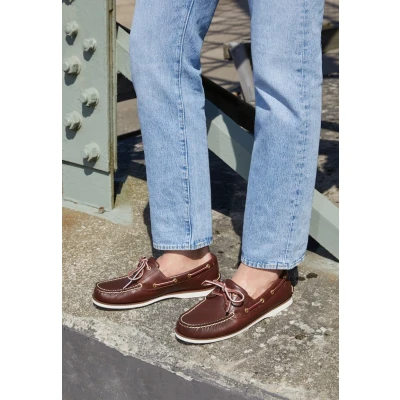 Abbildung von Timberland Classic Boat 2 Eye Herren Bootsschuh Brown 40