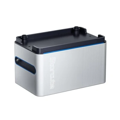 Abbildung von STORCUBE S1000 Balkonkraftwerk Speicher, 1024Wh Expandable Akku für &amp; S2500 PLUS, 6000 Ladezyklen, Erweiterbar auf 5120Wh, IP65 wasserdicht staubfest, Modulares Design
