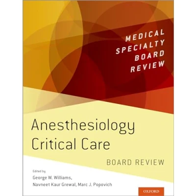 Abbildung von Anesthesiology Critical Care Board Review (Medical Specialty Review)