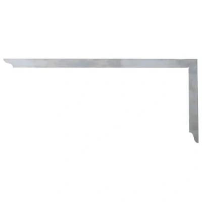 Abbildung von hedue® Zimmermannswinkel ZN / Z280 Nahtloser Zimmererwinkel aus Edelstahl, Zimmermann Winkel ohne Anreißlöcher, 800 mm