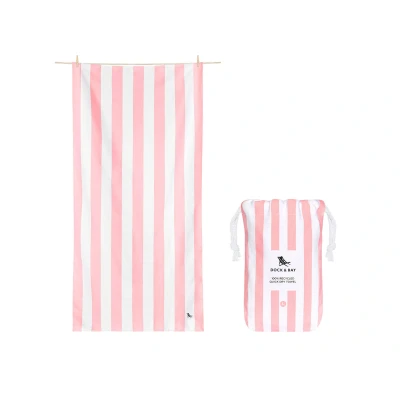 Abbildung von Dock &amp; Bay Malibu pink Strandtuch, Größe: Large,