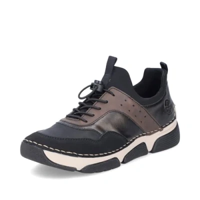 Abbildung von Rieker Slip On Sneaker, Schlupfschuh, Freizeitschuh, Halbschuh mit Schnellverschluus