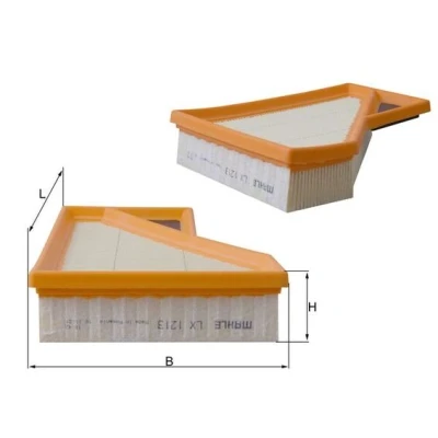 Abbildung von Mahle Knecht LX 1213 Luftfilter