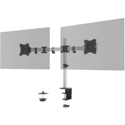 Abbildung von Durable Halterung SELECT für 2 Monitore Tischhalterung, 26mm
