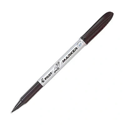 Abbildung von Pilot CD/DVD Marker Begreen extra fein schwarz