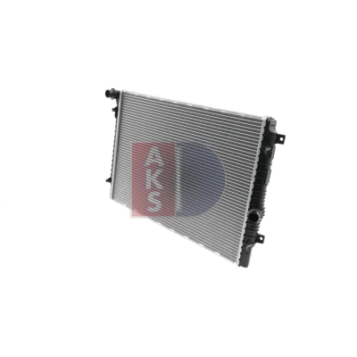 Abbildung von AKS DASIS 040062N Kühler, Motorkühlung Aluminium 650 449 34 Kühlrippen gelötet VOLKSWAGEN: Jetta 4, Scirocco III, CADDY 4 Kombi, SKODA: Yeti
