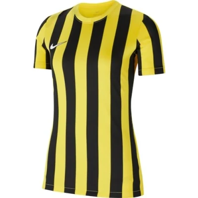Abbildung von Nike Performance Fussball Teamsport Division I Tshirt print, Damen, Größe: XS, Yellow, black, white