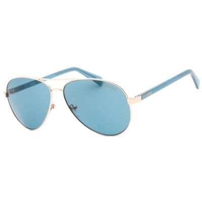 Abbildung von Guess Unisex GU8279 28V Gläser SONNENBRILLEN Metall Gold Blau Pilot Normal