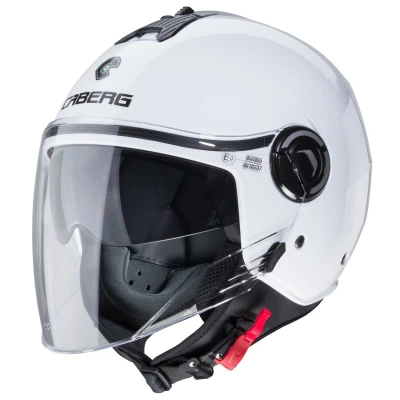 Abbildung von Caberg Riviera V4 X Jethelm, weiß metallic, L (59/60)