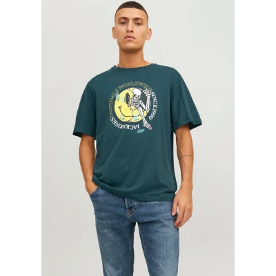 Abbildung von Jack &amp; Jones Jorafterlife TEE SS CREW NECK SN Tshirt print, Herren, Größe: Small, Magical forest
