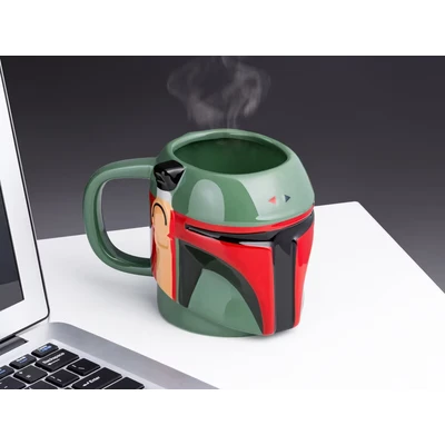 Abbildung von Paladone Boba Fett Helmet Shaped Ceramic Coffee Mug Officially Licensed Star Wars Decor
