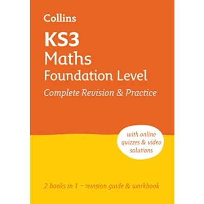 Abbildung von KS3 Maths Foundation Level All in One Complete Revision and Practice: Ideal for Years 7, 8 9 (Collins Revision)
