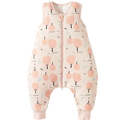 Abbildung von Duomiaomiao Schlafsack mit füßen Winter, ganzjahres, 100% Baumwolle Winter füßen, Baby 2.5 Tog, Beinen für Jungen und Mädchen