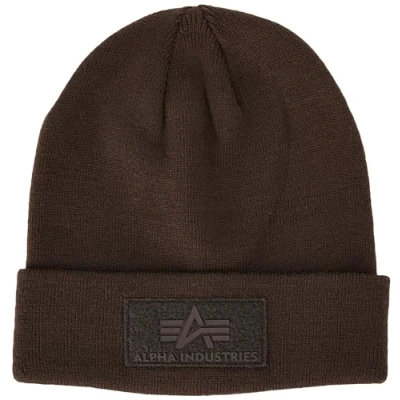 Abbildung von Alpha Industries Mütze, Größe: One Size, Hunter brown