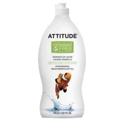Abbildung von Attitude Nature+ Geschirrspülmittel Green Apple &amp; Basil 700ml