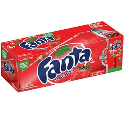 Abbildung von Fanta Erdbeere, 12er pack (12 X 355 ML)