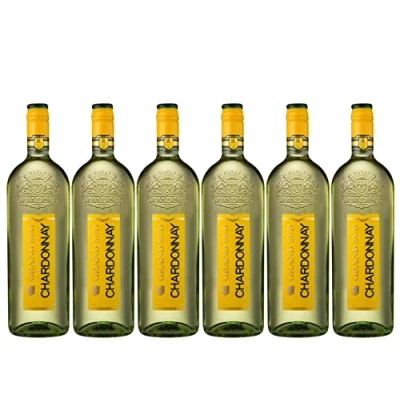 Abbildung von Grand Sud Chardonnay aus Süd Frankreich Sortentypischer Trocken Weißwein (6 x 1 L)