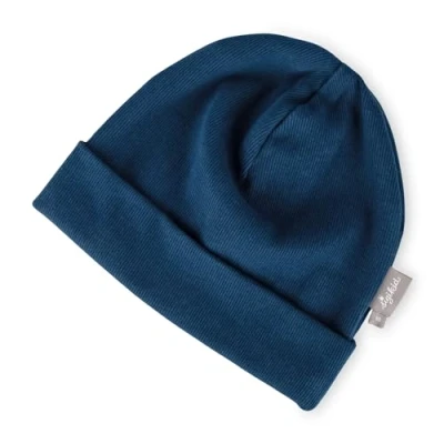 Abbildung von Sigikid Kinder Mütze Jungen elastischer Ripp mit breitem Umschlag Beanie Bio Baumwolle