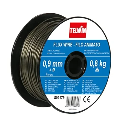 Abbildung von Telwin S.p.A. 802977 Füllschweissdrahtspule Durchmesser, 0.9 mm, 0,8 Kg , Grau
