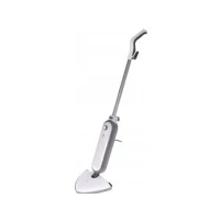 Abbildung von Adler Dampfreiniger AD 7057, Dampfmopp mit Reinigungspads, 1300 W, schnelle Aufheizzeit, weiß, grau