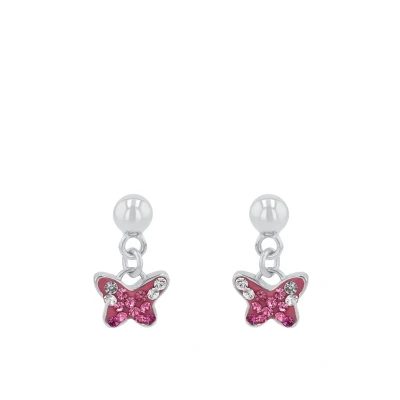Abbildung von Prinzessin Lillifee Schmetterling Ohrringe für Kinder, Größe: One Size, Pink