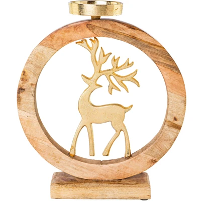 Abbildung von Creativ deco Kerzenständer &quot;Weihnachtsdeko&quot;