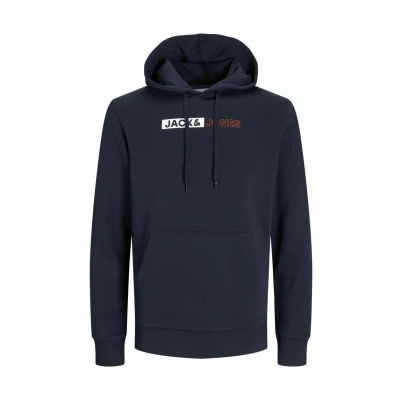 Abbildung von Jack &amp; Jones Estar NOOS Kapuzenpullover, Herren, Größe: XS, Dark navy