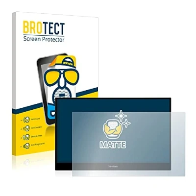 Abbildung von BROTECT Entspiegelungs Schutzfolie für ViewSonic TD1655 Matte Displayschutz Folie, Anti Reflex, Fingerprint