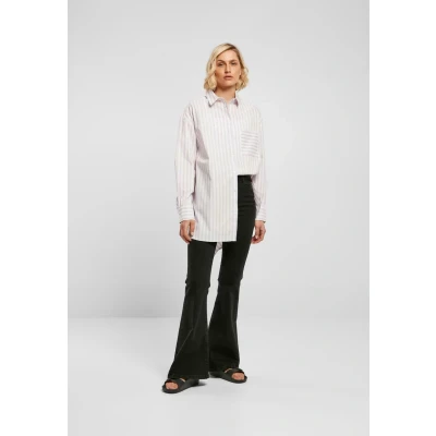 Abbildung von Urban Classics Hemdbluse, Damen, Größe: Medium, White lilac