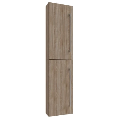 Abbildung von VCM Hochschrank Holz Badmöbel Bad Badschrank Badinos 2 (2 St)