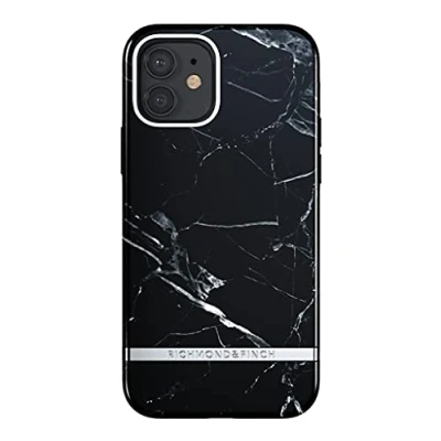 Abbildung von Richmond &amp; Finch Freedom Series iPhone 12 / Pro Black Marble 54719