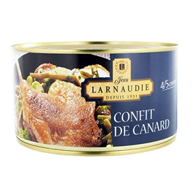 Abbildung von Jean Larnaudie Confit de Canard 4 bis 5 Cuisses Entenkeulen Enten 1240g