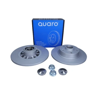 Abbildung von QUARO QD9073 Bremsscheibe 280 12 5 114 voll lackiert, beschichtet mit Radnabe, ABS Sensorring, Radlager RENAULT: Trafic 3 Kastenwagen