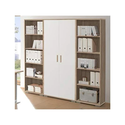 Abbildung von PREISBRECHER Büro Set Clermont, (3 St), 184 x 186 35 cm (B/H/T)