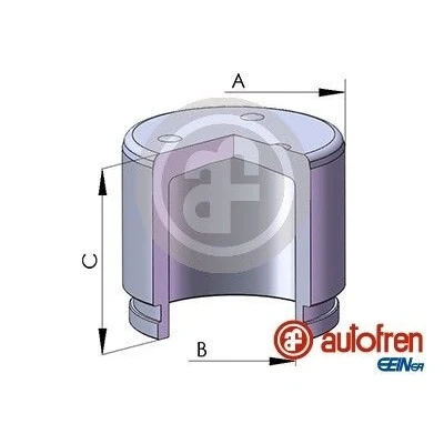 Abbildung von AUTOFREN SEINSA D025736 Kolben, Bremssattel 61 Vorderachse MOBIS HYUNDAI: i40 Kombi
