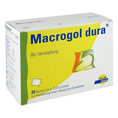 Abbildung von Macrogol dura Plv.z.herst.e.lsg.z.einneh 20 St
