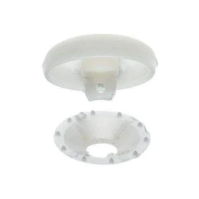 Abbildung von Prym 323245 1 Abdeckknöpfe, 19 mm, weiß, Plastic, 100pc