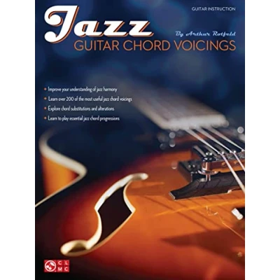 Abbildung von Jazz Guitar Chord Voicings: Lehrmaterial, Noten für Gitarre (Guitar Educational): Instruction