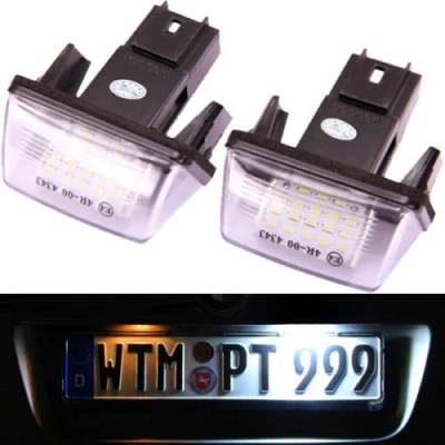 Abbildung von Recambo LED Kennzeichenbeleuchtung passend für Citroen Berlingo C3 + Picasso C4 C5