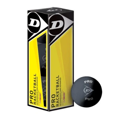 Abbildung von DUNLOP Pro Racquetbälle Squash 57 Bälle (3 Bälle)