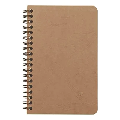 Abbildung von Calligraphe 78616C Spiralbuch, Age Bag liniert, 11 x 17 cm, 60 Blatt, braun