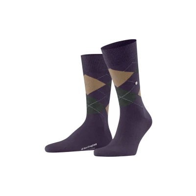 Abbildung von Burlington Edinburgh Socken wineberry, Herren, Größe: 41 46, Wineberry