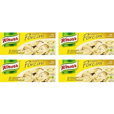 Abbildung von 3x knorr dado funghi porcini brodo Steinpilze Suppenwürfel Brühe 10 pz