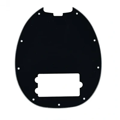 Abbildung von Dopro Bass Schlagbrett für Musicman Classic 4 saitige StingRay Modelle, Schwarz, 3 lagig
