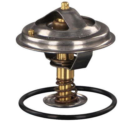 Abbildung von FEBI BILSTEIN 10263 Kühlwasserthermostat 80 mit Dichtring MERCEDES BENZ: SL Cabrio, S Klasse Limousine, E Limousine