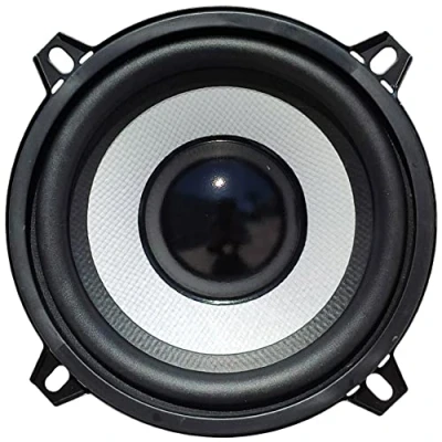 Abbildung von MASTER AUDIO 1 MA13BT/4 professioneller weißer tieftöner 13,00 cm 130 mm 5&quot; 80 watt rms 160 max 4 ohm gummiaufhängung empfindlichkeit 91 db Auto, stück