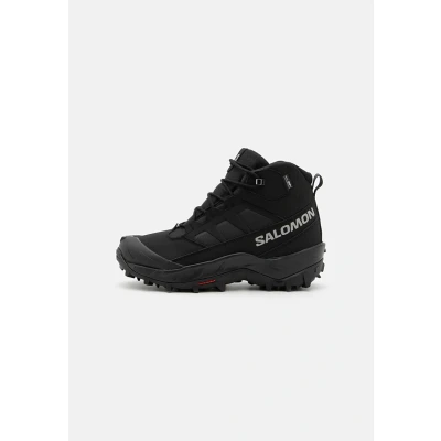 Abbildung von Salomon Crosstrak WP Hikingschuh, Herren, Größe: 45 1/3, Black/asphalt Schuhe